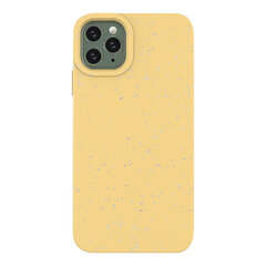 Eco Case Case for iPhone 11 Pro Max Silicone Cover Phone Cover Yellow (Yellow) цена и информация | Чехлы для телефонов | kaup24.ee