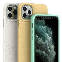 Eco Case Case for iPhone 11 Pro Max Silicone Cover Phone Cover Yellow (Yellow) цена и информация | Чехлы для телефонов | kaup24.ee