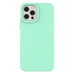 Eco Case Case for iPhone 12 Silicone Cover Phone Case Mint (Mint) hind ja info | Telefoni kaaned, ümbrised | kaup24.ee