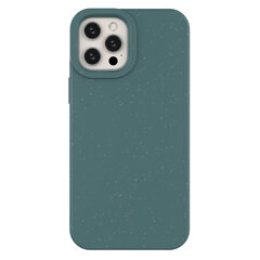 Eco Case Case for iPhone 12 Pro Max Silicone Cover Phone Cover Green (Green) hind ja info | Telefoni kaaned, ümbrised | kaup24.ee