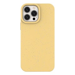Eco Case Case for iPhone 13 Pro Max Silicone Cover Phone Cover Yellow (Yellow) hind ja info | Telefoni kaaned, ümbrised | kaup24.ee