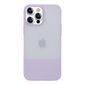 Kingxbar Plain Series case cover for iPhone 13 silicone cover purple (Purpurowy) цена и информация | Telefoni kaaned, ümbrised | kaup24.ee