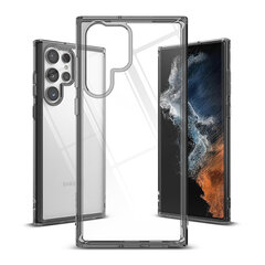 Ringke Fusion TPU cover with a Samsung Galaxy S22 Ultra gel frame black (Black) hind ja info | Telefoni kaaned, ümbrised | kaup24.ee