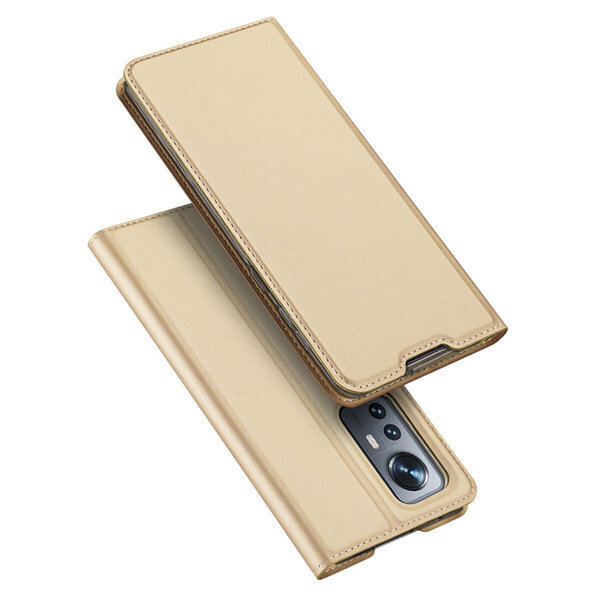 Dux Ducis Skin Pro Holster Cover Flip Cover Xiaomi 12X / 12 gold (Gold) hind ja info | Telefoni kaaned, ümbrised | kaup24.ee
