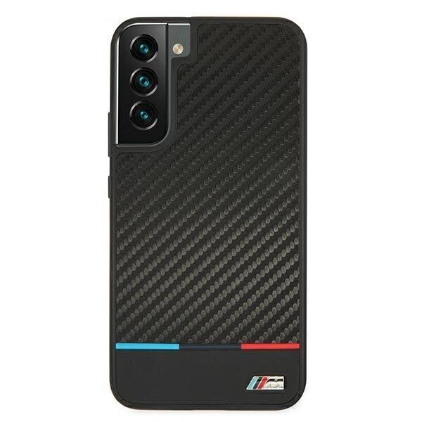 Hardcase case BMW BMHCS22MPUCARTCBK S22 + S906 black / black M Collection Triangles цена и информация | Telefoni kaaned, ümbrised | kaup24.ee