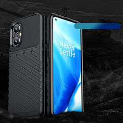 Thunder Case flexible armored cover for OnePlus Nord N200 5G black hind ja info | Telefoni kaaned, ümbrised | kaup24.ee