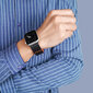 Dux Ducis Magnetic Strap Watch Strap 7/6/5/4/3/2 / SE (41/40 / 38mm) Magnetic Band Black / Orange (Chain Version) (Black || Orange) цена и информация | Nutikellade ja nutivõrude tarvikud | kaup24.ee