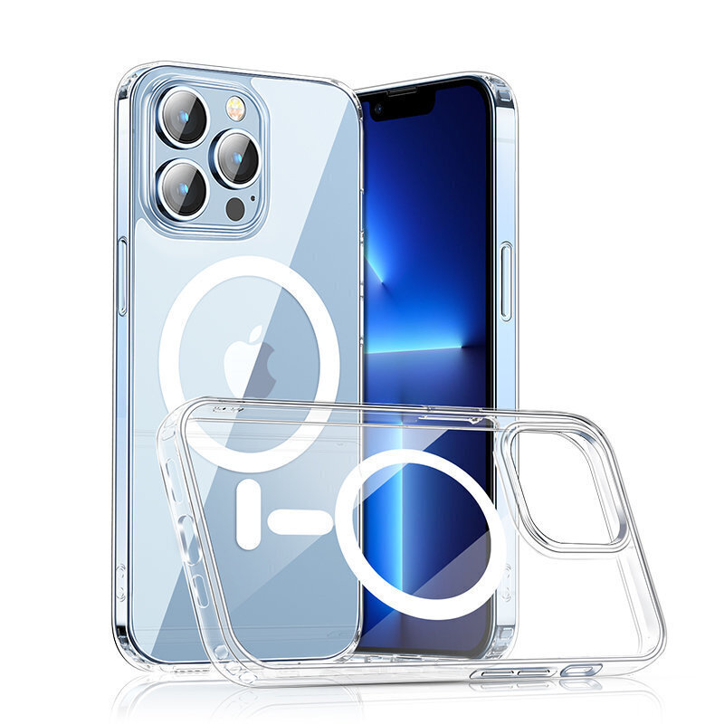 Joyroom Mingkai Series Durable MagSafe Case for iPhone 13 Pro Max (6.7 ") Transparent (JR-BP962) цена и информация | Telefoni kaaned, ümbrised | kaup24.ee