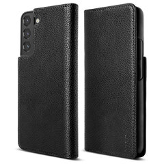 Ringke Folio Signature Flip Leather Case for Samsung Galaxy S22 + (S22 Plus) Black (FSS118R262) hind ja info | Telefoni kaaned, ümbrised | kaup24.ee