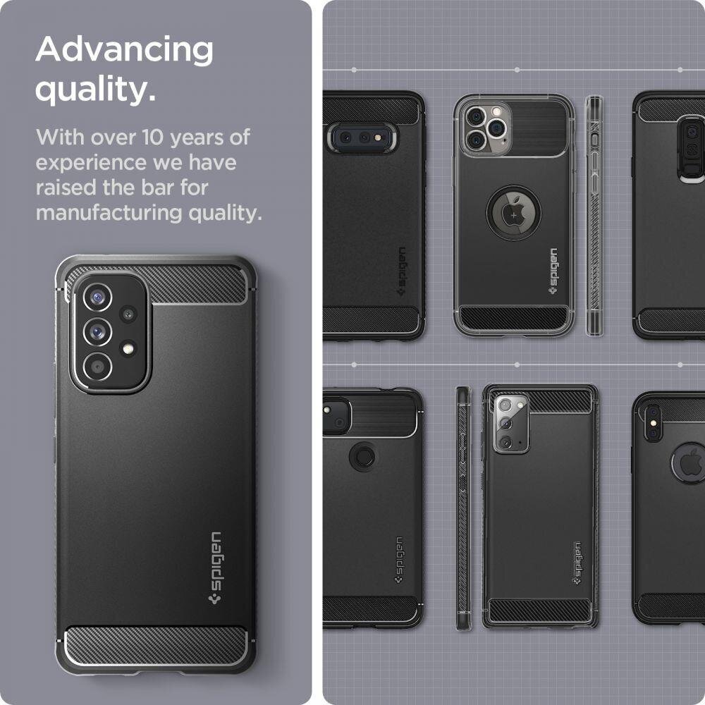 SPIGEN RUGGED ARMOR GALAXY A53 5G MATTE BLACK hind ja info | Telefoni kaaned, ümbrised | kaup24.ee