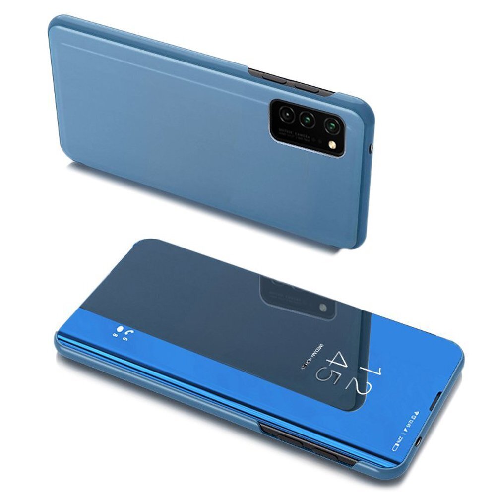 Clear View Case flip cover for Samsung Galaxy A03s (166.5) blue (Light blue || Niebieski) hind ja info | Telefoni kaaned, ümbrised | kaup24.ee