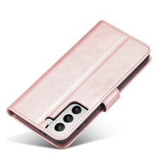 Magnet Case Elegant Case Cover Flip Cover Samsung Galaxy S22 + (S22 Plus) Pink (Pink) цена и информация | Чехлы для телефонов | kaup24.ee