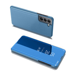 Clear View Case flip cover for Samsung Galaxy S22 blue (Light blue || Niebieski) hind ja info | Telefoni kaaned, ümbrised | kaup24.ee