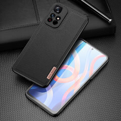 Dux Ducis Fino case cover covered with nylon material Poco M4 Pro 5G black (Black) цена и информация | Чехлы для телефонов | kaup24.ee