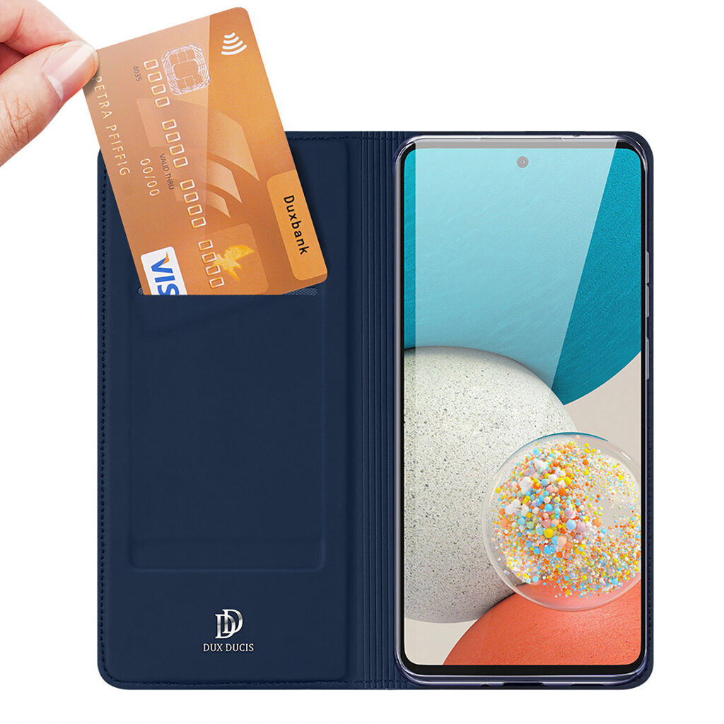 Dux Ducis Skin Pro Holster Cover for Samsung Galaxy A73 blue (Light blue || Niebieski) цена и информация | Telefoni kaaned, ümbrised | kaup24.ee