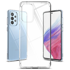 Ringke Fusion TPU Cover with Frame Gel Frame for Samsung Galaxy A53 5G transparent () (Transparent) цена и информация | Чехлы для телефонов | kaup24.ee