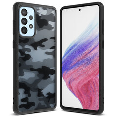 Ringke Fusion Matte TPU case with Samsung Galaxy A53 5G gel frame black () (Black) hind ja info | Telefoni kaaned, ümbrised | kaup24.ee