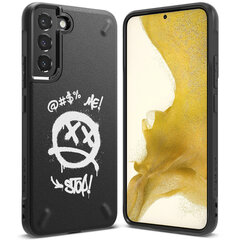 Ringke Onyx Design Durable TPU Cover for Samsung Galaxy S22 + (S22 Plus) black (Graffiti) () (Black) цена и информация | Чехлы для телефонов | kaup24.ee