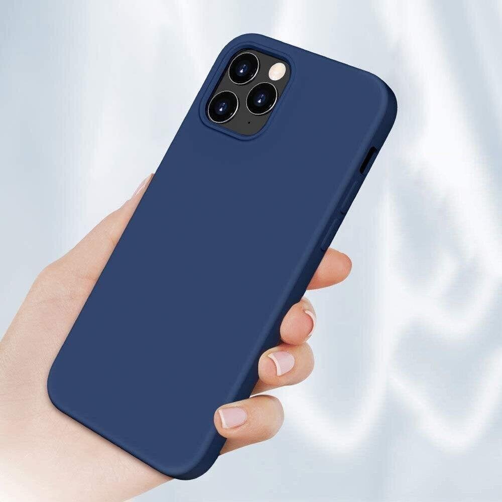 Silicone Case Soft Flexible Rubber Cover for Xiaomi Redmi Note 10 5G / Poco M3 Pro blue (Light blue || Niebieski) цена и информация | Telefoni kaaned, ümbrised | kaup24.ee