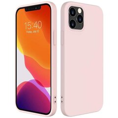 Silicone Case Soft Flexible Rubber Cover for iPhone 13 Pro pink (Pink) hind ja info | Telefoni kaaned, ümbrised | kaup24.ee