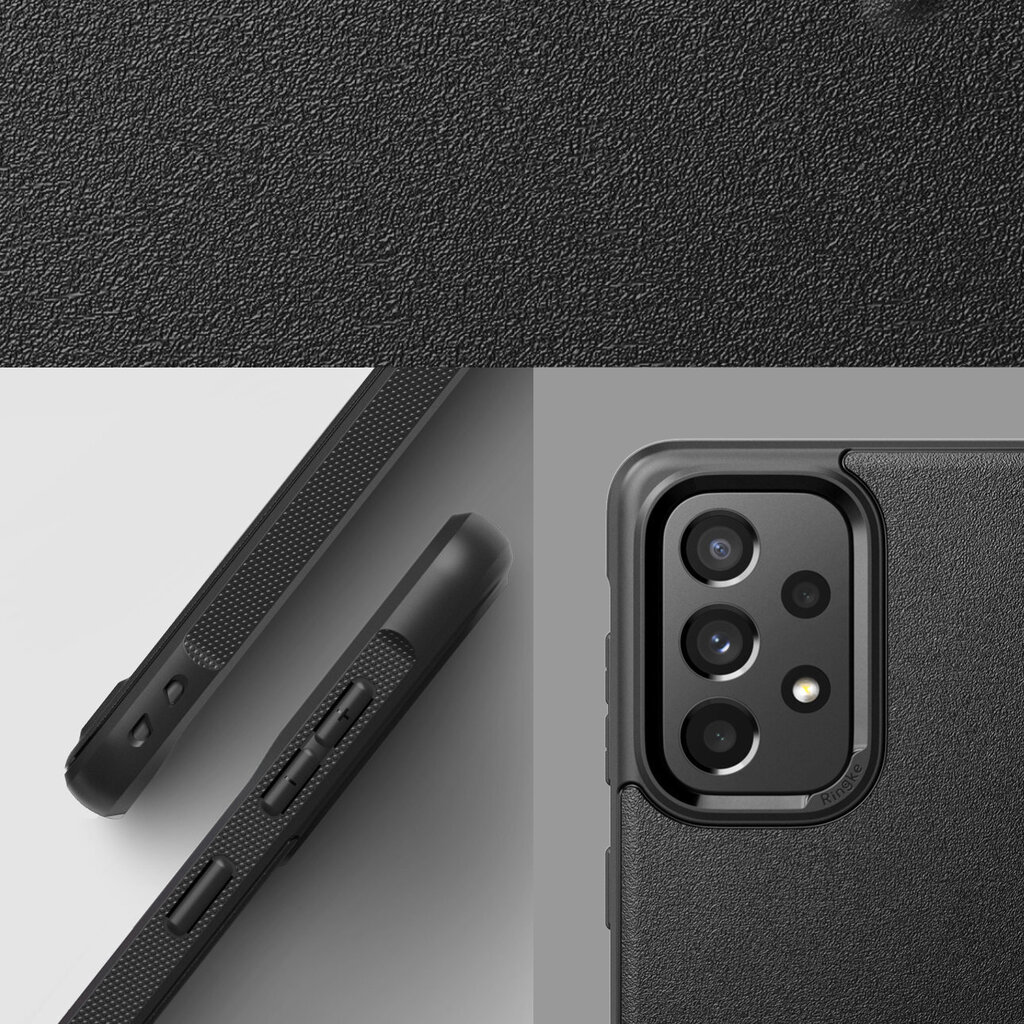 Ringke Onyx Durable TPU Cover for Samsung Galaxy A73 black (Black) цена и информация | Telefoni kaaned, ümbrised | kaup24.ee