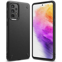 Ringke Onyx Durable TPU Cover for Samsung Galaxy A73 black (Black) цена и информация | Чехлы для телефонов | kaup24.ee