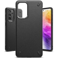 Ringke Onyx Durable TPU Cover for Samsung Galaxy A73 black (Black) цена и информация | Чехлы для телефонов | kaup24.ee