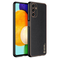 Dux Ducis Yolo elegant cover made of ecological leather for Samsung Galaxy A13 5G black (Black) hind ja info | Telefoni kaaned, ümbrised | kaup24.ee