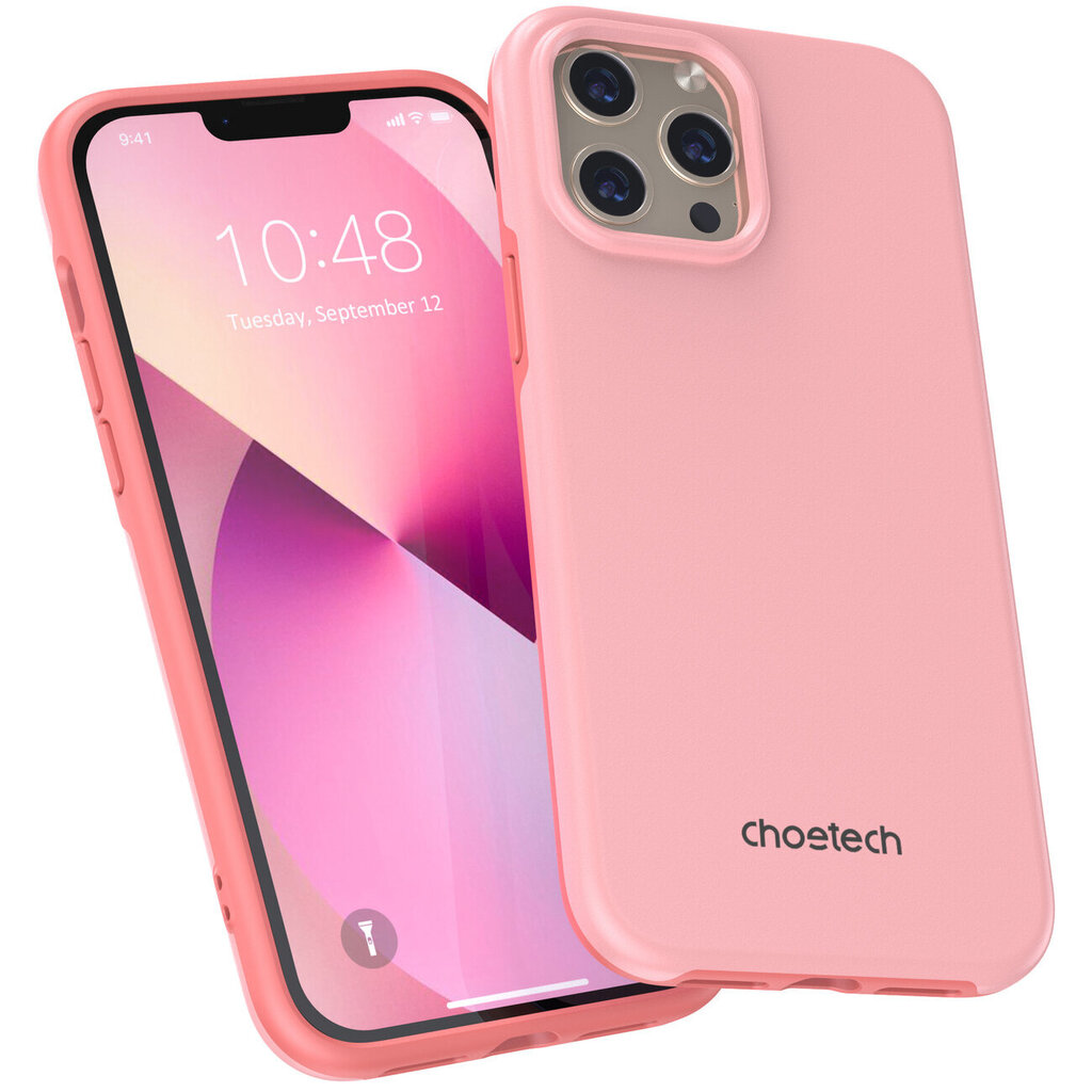 Choetech MFM Anti-drop case Made For MagSafe for iPhone 13 Pro Max pink (PC0114-MFM-PK) hind ja info | Telefoni kaaned, ümbrised | kaup24.ee