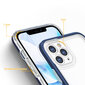 Clear 3in1 case for iPhone 11 Pro blue frame gel cover (Niebieski) цена и информация | Telefoni kaaned, ümbrised | kaup24.ee