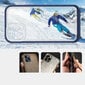 Clear 3in1 case for iPhone 12 Pro blue frame gel cover (Niebieski) цена и информация | Telefoni kaaned, ümbrised | kaup24.ee