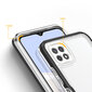 Clear 3in1 Case for Samsung Galaxy A22 5G Frame Gel Cover Black (Black) цена и информация | Telefoni kaaned, ümbrised | kaup24.ee