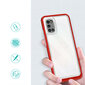 Clear 3in1 case for Samsung Galaxy A03s (166) frame gel cover red (Red) цена и информация | Telefoni kaaned, ümbrised | kaup24.ee