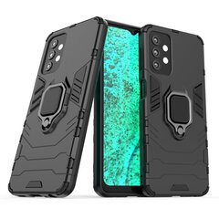 Ring Armor tough hybrid case cover + magnetic holder for Samsung Galaxy A33 5G black цена и информация | Чехлы для телефонов | kaup24.ee