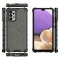 Honeycomb case armored cover with a gel frame for Samsung Galaxy A03s (166.5) black (Black) hind ja info | Telefoni kaaned, ümbrised | kaup24.ee