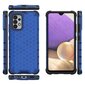 Honeycomb case armored cover with a gel frame for Samsung Galaxy A03s (166.5) blue (Light blue || Niebieski) цена и информация | Telefoni kaaned, ümbrised | kaup24.ee