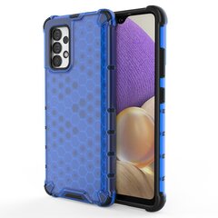 Honeycomb case armored cover with a gel frame for Samsung Galaxy A03s (166.5) blue (Light blue || Niebieski) hind ja info | Telefoni kaaned, ümbrised | kaup24.ee