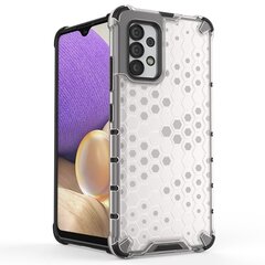 Honeycomb case armored cover with a gel frame for Samsung Galaxy A03s (166.5) transparent (Transparent) цена и информация | Чехлы для телефонов | kaup24.ee