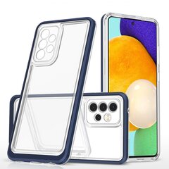 Clear 3in1 Case for Samsung Galaxy A13 5G Frame Gel Cover Blue (Niebieski) цена и информация | Чехлы для телефонов | kaup24.ee