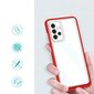 Clear 3in1 Case for Samsung Galaxy A33 5G Frame Gel Cover Red (Red) hind ja info | Telefoni kaaned, ümbrised | kaup24.ee