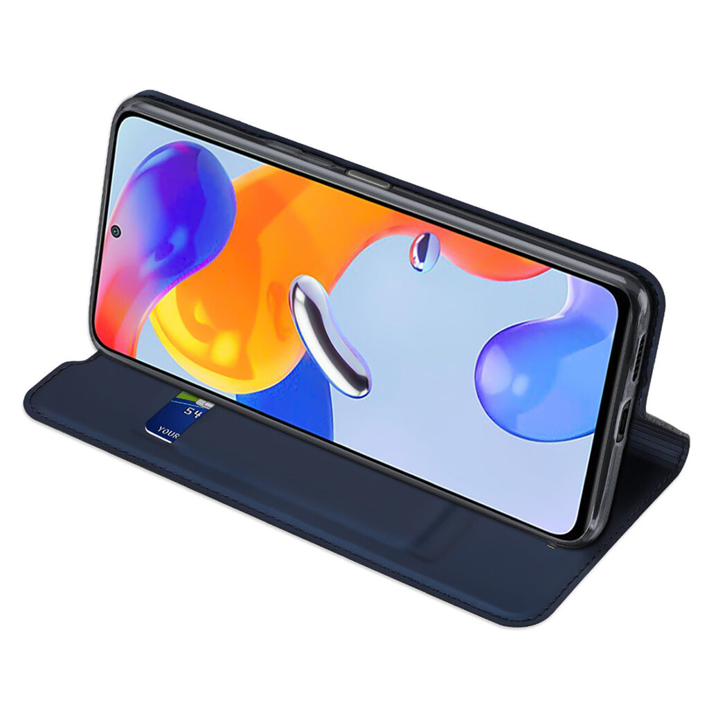 Dux Ducis Skin Pro Holster Cover Flip Cover for Xiaomi Redmi Note 11 Pro 5G / 11 Pro / 11E Pro blue (Niebieski) цена и информация | Telefoni kaaned, ümbrised | kaup24.ee