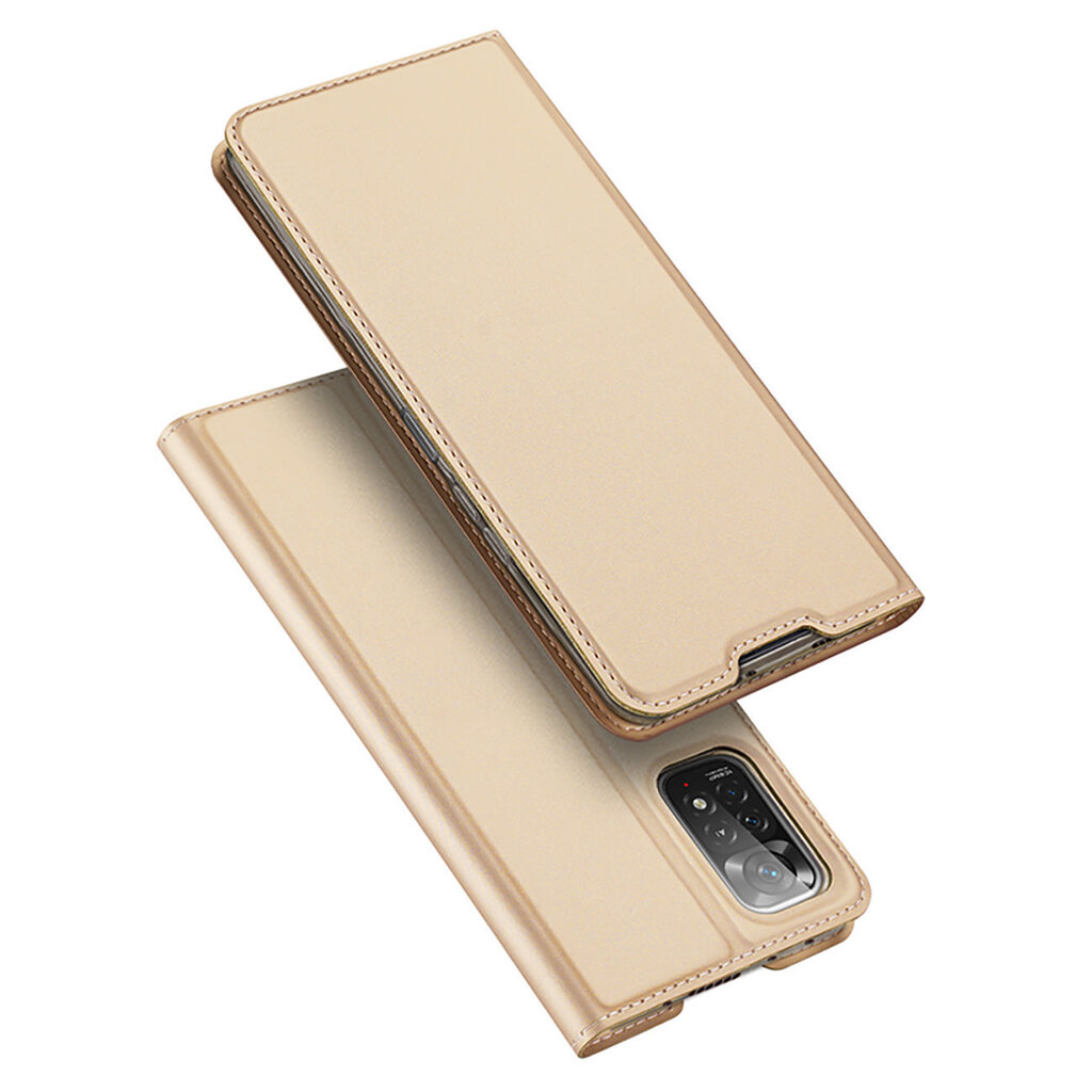 Dux Ducis Skin Pro Holster Cover Flip Cover for Xiaomi Redmi Note 11 Pro + 5G / 11 Pro 5G / 11 Pro gold (Gold) цена и информация | Telefoni kaaned, ümbrised | kaup24.ee