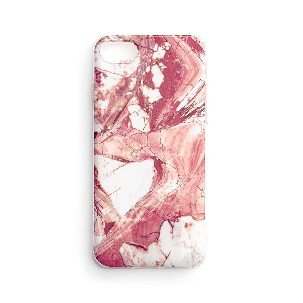 Wozinsky Marble TPU case cover for Xiaomi Redmi Note 10 5G / Poco M3 Pro pink (Pink) hind ja info | Telefoni kaaned, ümbrised | kaup24.ee