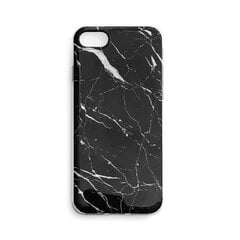 Wozinsky Marble TPU cover gel marble for Samsung Galaxy S22 Ultra black (Black) hind ja info | Telefoni kaaned, ümbrised | kaup24.ee