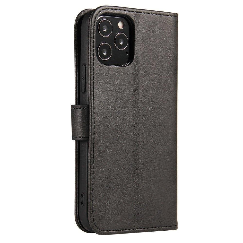 Magnet Case elegant case cover cover with a flap and stand function OnePlus Nord N200 5G black цена и информация | Telefoni kaaned, ümbrised | kaup24.ee