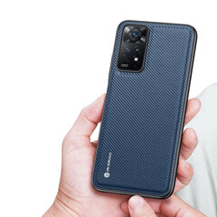 Dux Ducis Fino case cover nylon cover Xiaomi Redmi Note 11 Pro + 5G / 11 Pro 5G / 11 Pro blue (Light blue || Niebieski) hind ja info | Telefoni kaaned, ümbrised | kaup24.ee