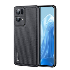 Dux Ducis Fino case cover covered with nylon material Oppo Reno7 Pro 5G black hind ja info | Telefoni kaaned, ümbrised | kaup24.ee