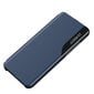 Eco Leather View Case elegant case with a flap and stand function for Samsung Galaxy A73 blue (Light blue || Niebieski) цена и информация | Telefoni kaaned, ümbrised | kaup24.ee