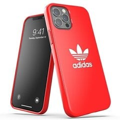 Adidas OR SnapCase Trefoil iPhone 12/12 Pro red / red 42293 цена и информация | Чехлы для телефонов | kaup24.ee