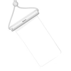 Baseus Cylinder Slide-cover waterproof smartphone bag (white) цена и информация | Чехлы для телефонов | kaup24.ee